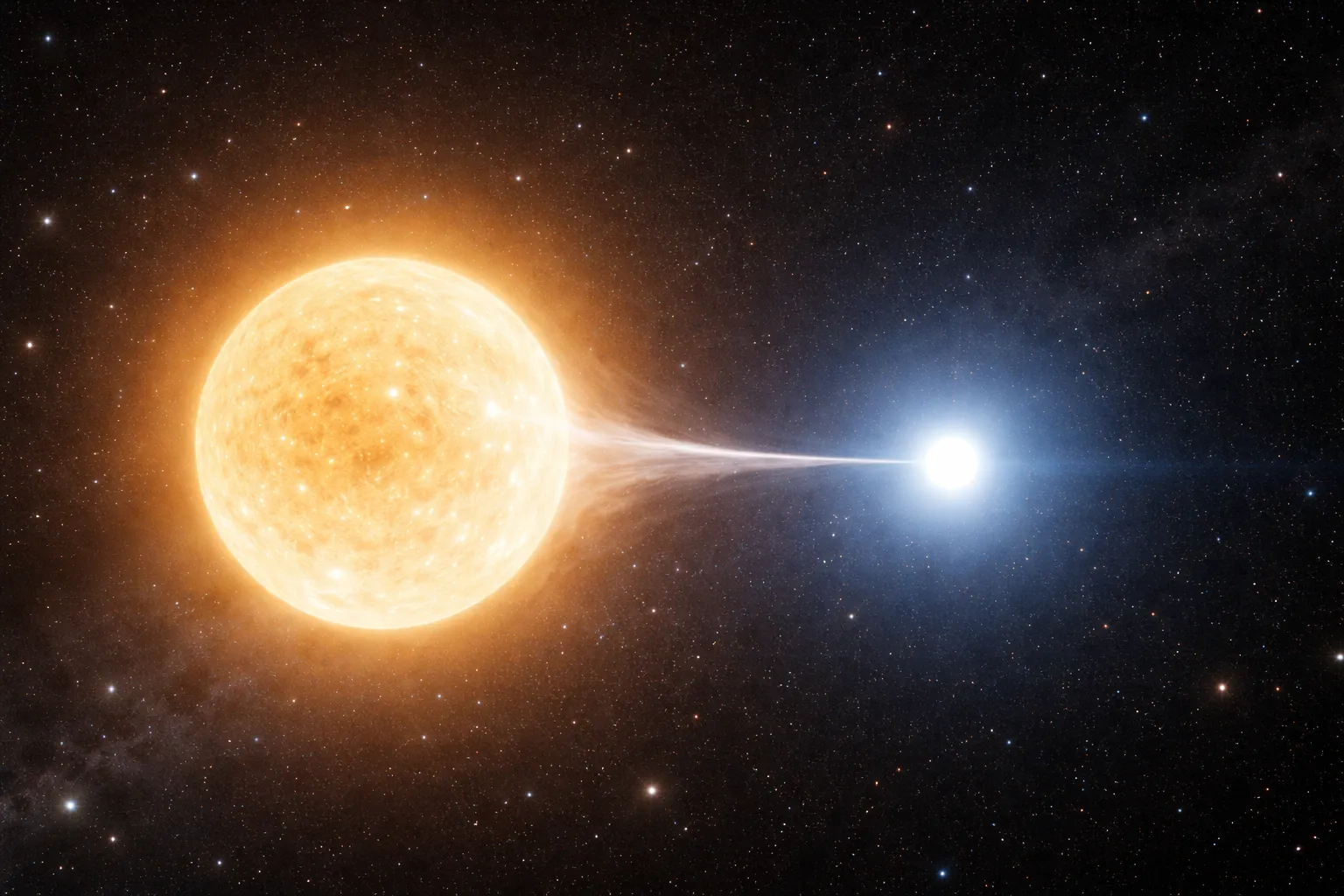 Two clocks side by side, one near the surface and one in orbit, illustrating the difference in clock rates.